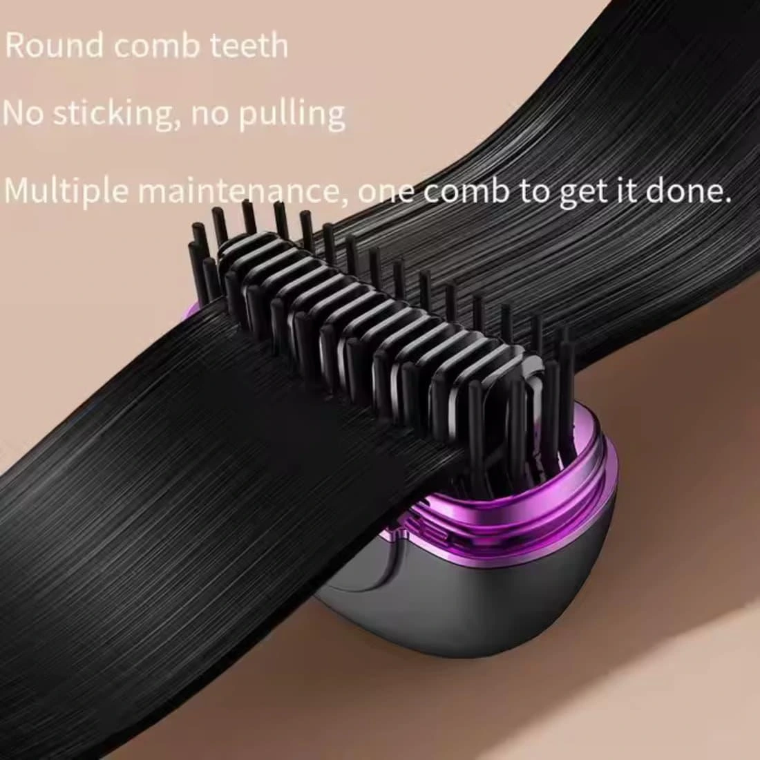 Zyler Wireless Portable Straightening Comb 3-Temperature Adjustable - Image 5